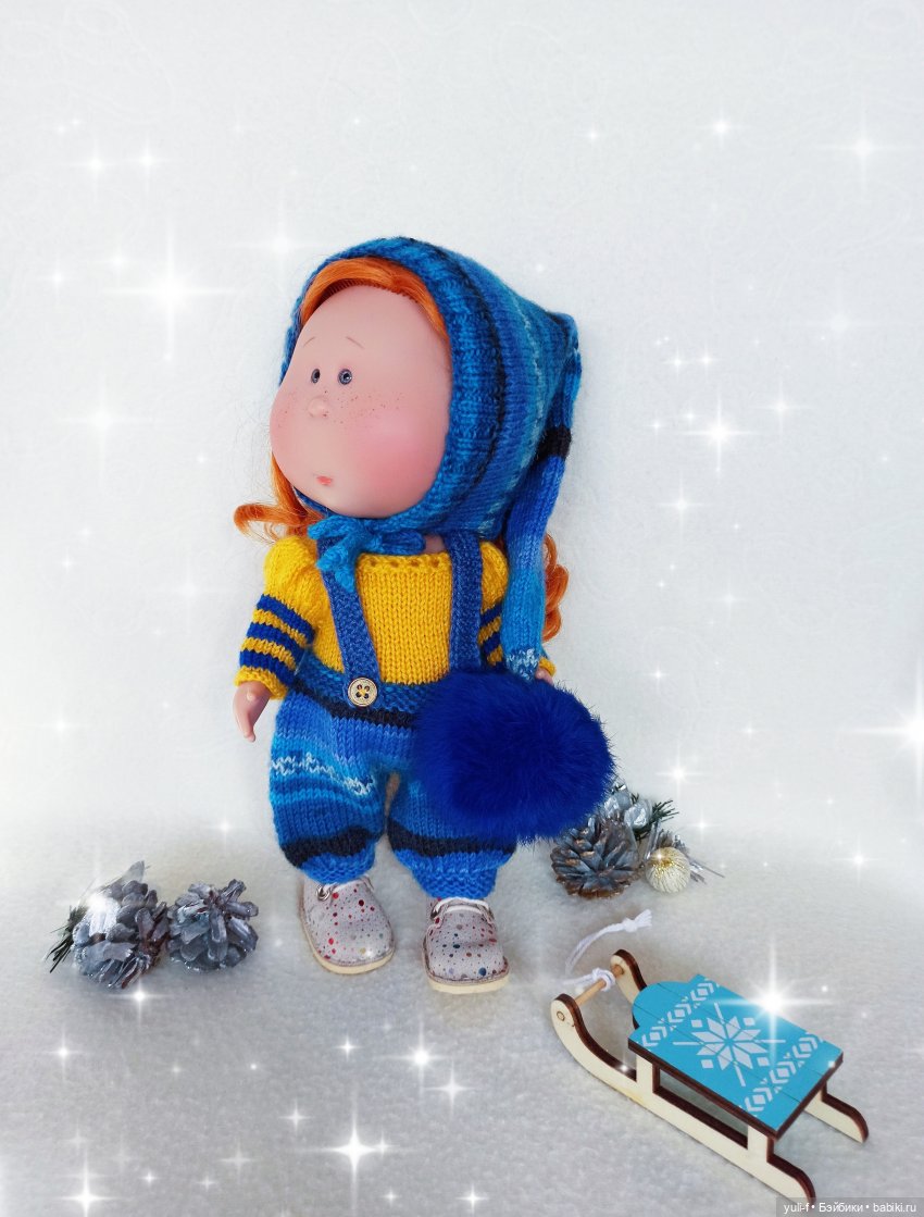 Что-то новогоднее — Одежда и обувь для кукол своими руками: фото
