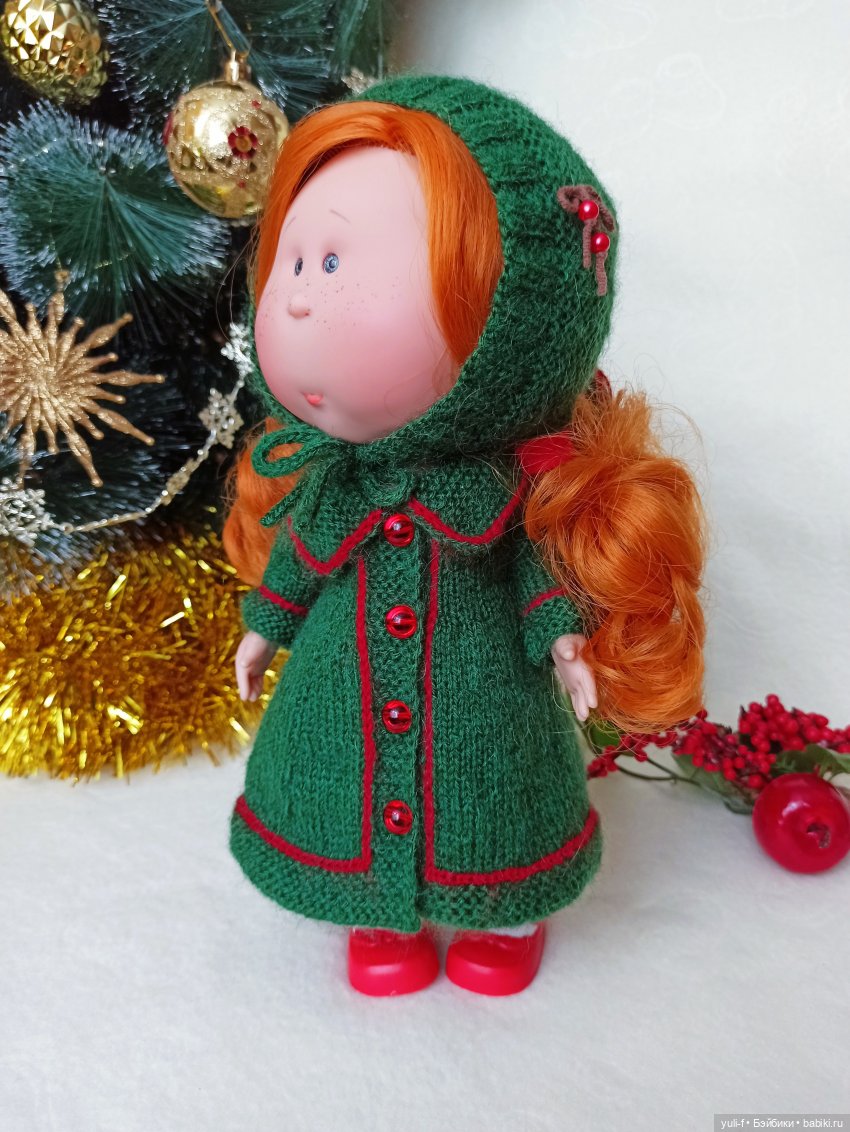 Что-то новогоднее — Одежда и обувь для кукол своими руками: фото (фото 10)