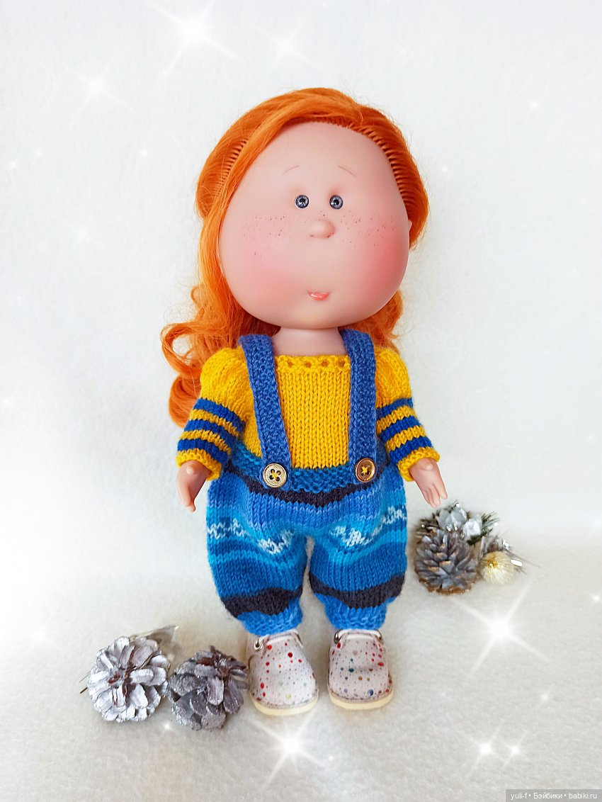 Что-то новогоднее — Одежда и обувь для кукол своими руками: фото