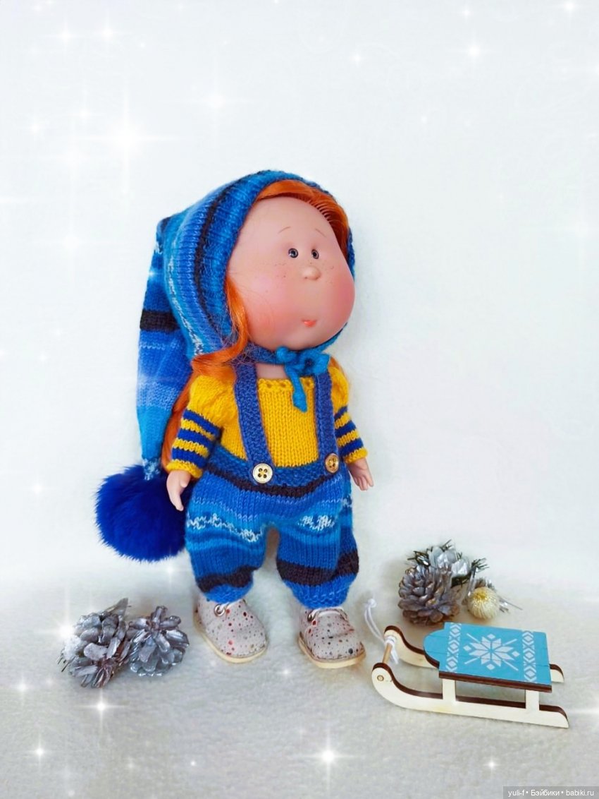 Что-то новогоднее — Одежда и обувь для кукол своими руками: фото