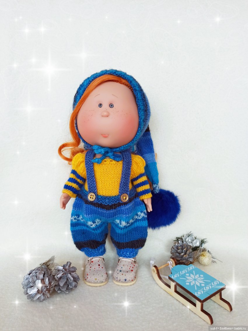 Что-то новогоднее — Одежда и обувь для кукол своими руками: фото