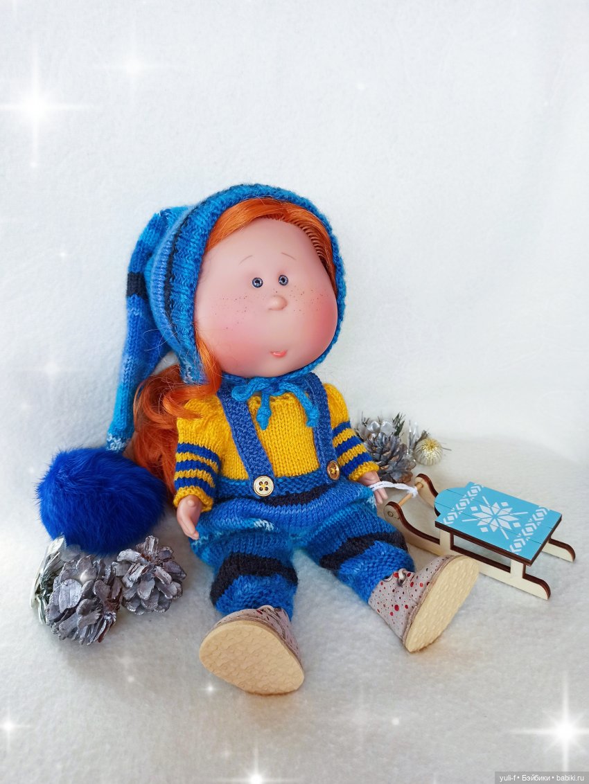 Что-то новогоднее — Одежда и обувь для кукол своими руками: фото