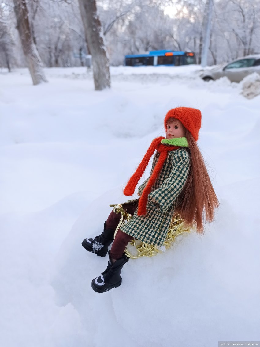 Первая зима Зоси — Куклы Only Hearts Club (Хартсинки): мягконабивные