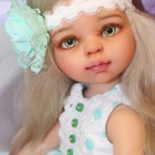 ООАК кукол Паола Рейна, нежная девочка Валерия.