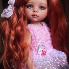 Рыженькая девочка ООАК (сплюшка)