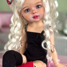 ООАК куклы Паола Рейна прошивка ангорой