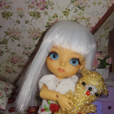 Малышка снежка. Ягодка цветочек