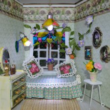 Интерьер кукольных домов. Часть 2