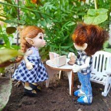 Однажды на клумбе. Realpuki. 123 часть