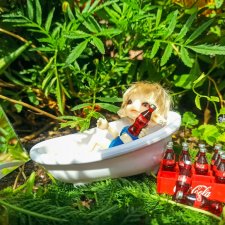 Ванна на свежем воздухе. Realpuki. 128 часть