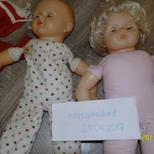 Две мягконабивные куклы для ремонта или донорства