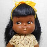 Милая темнокожая винтажная куколка(19см) "SHIBA" Япония 70х.