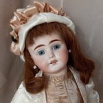 Антикварная кукла Fleischmann & Blöedel, размер 8