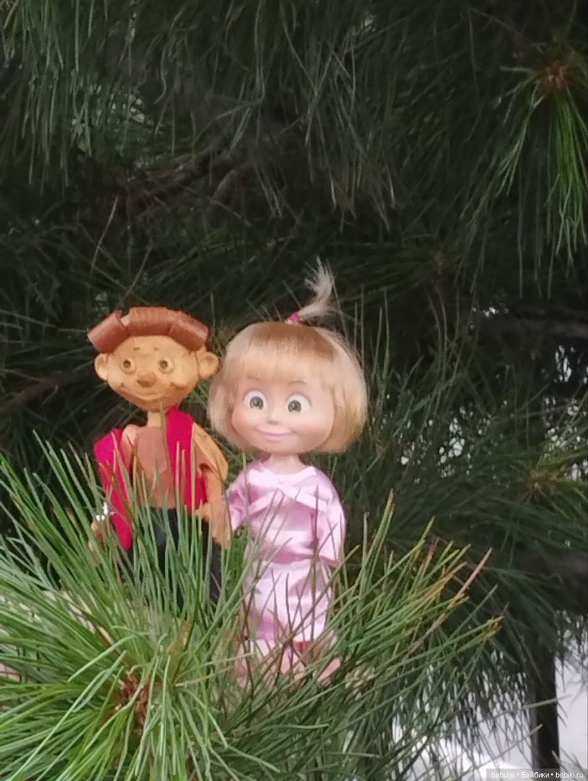 Летние приключения кукол или как Мишутка потерялся