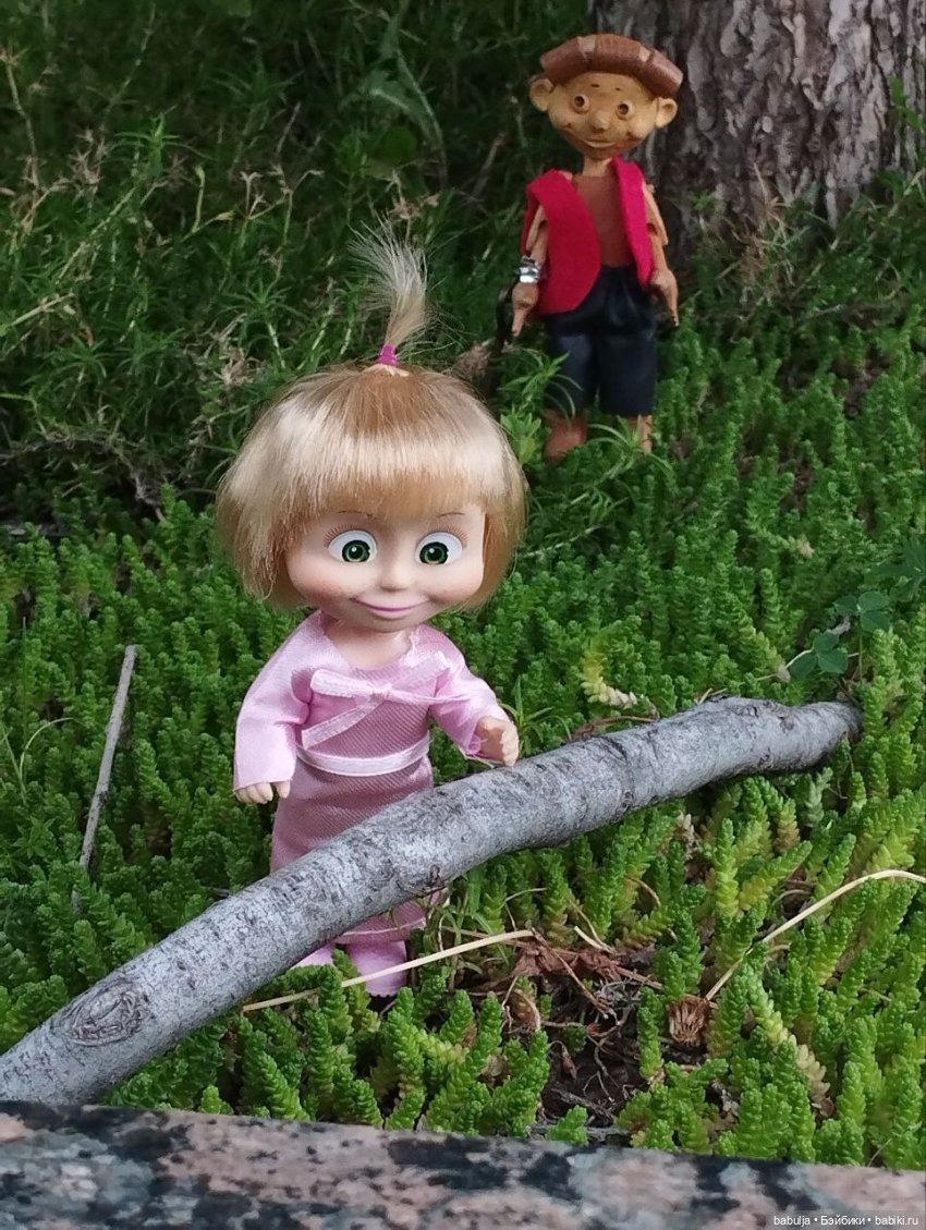 Летние приключения кукол или как Мишутка потерялся