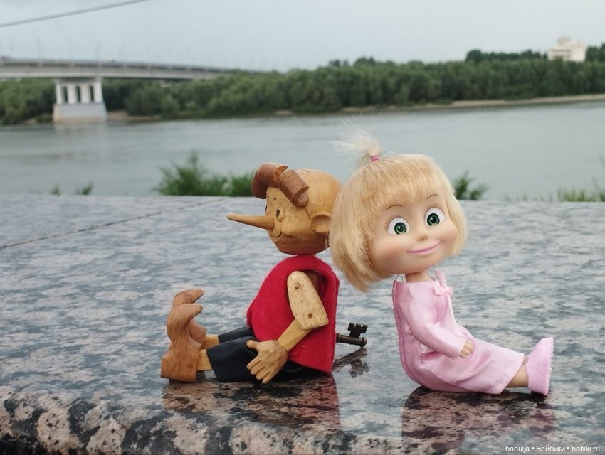 Летние приключения кукол или как Мишутка потерялся