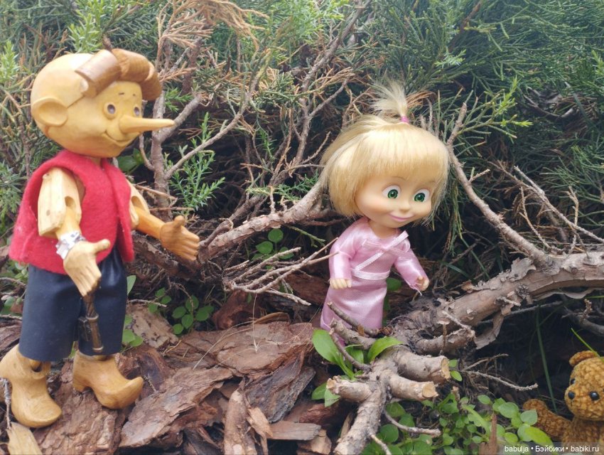 Летние приключения кукол или как Мишутка потерялся
