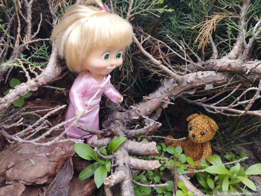 Летние приключения кукол или как Мишутка потерялся