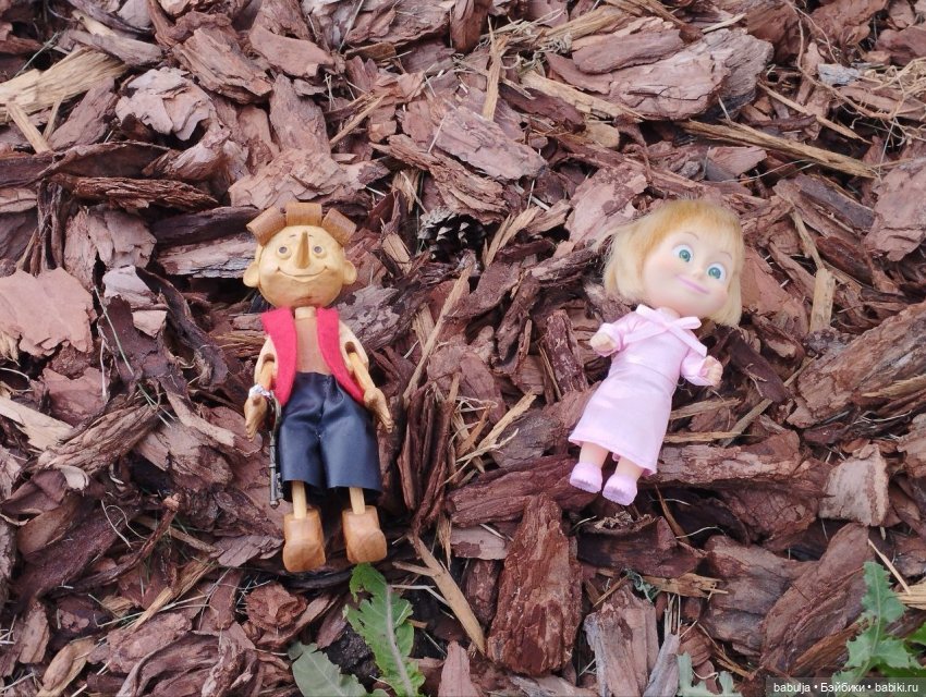 Летние приключения кукол или как Мишутка потерялся