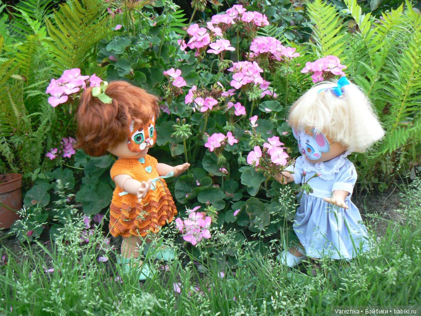 Репка и галубушки — Куклы Galoob Baby Face (Фейсинки): винтаж 90