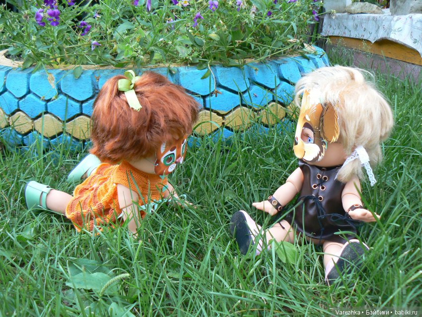 Репка и галубушки — Куклы Galoob Baby Face (Фейсинки): винтаж 90