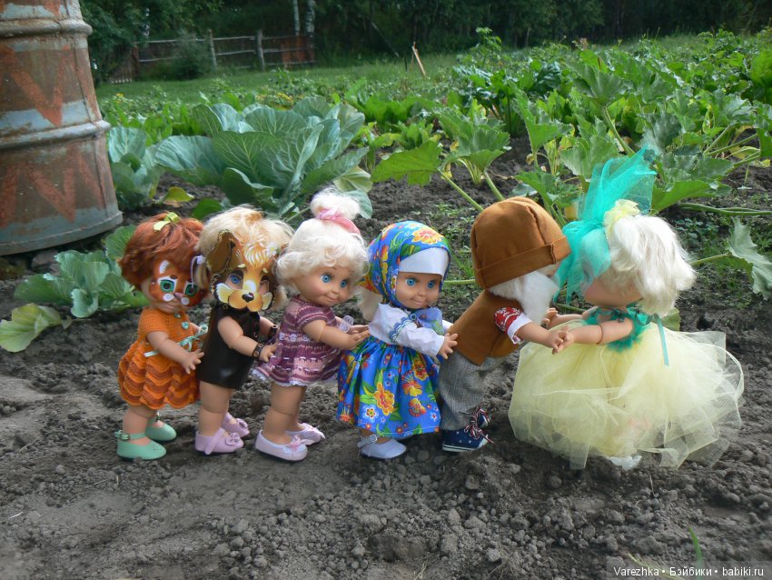 Репка и галубушки — Куклы Galoob Baby Face (Фейсинки): винтаж 90