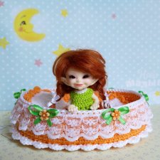 Эля и новая кроватка