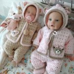 Комплект одежды для кукол Реборн