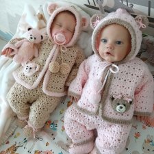 Комплект одежды для кукол Реборн