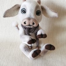 теленок Кузя теленок Кузя
