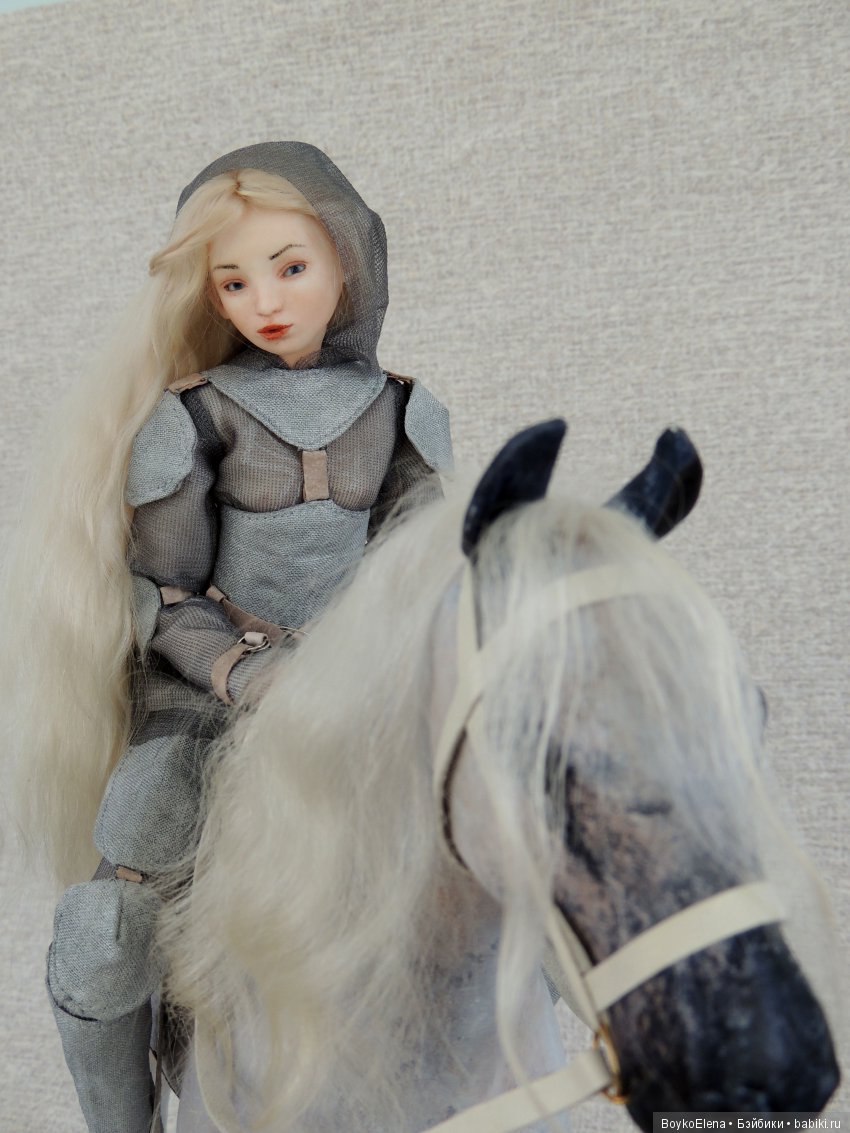 Жанна д’Арк. Фарфоровая кукла | Бэйбики Жанна д’Арк. Фарфоровая кукла