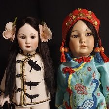 Азиатка с оригинала Simon & Halbig 1329