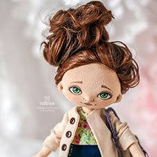 Процесс создания, результат и разные стильные образы куколки от Наташи Исенбаевой