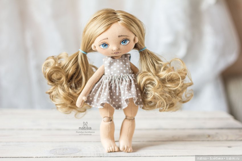 Куколка в морозной дымке от Наташи Исенбаевой