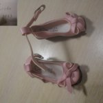 Розовые  туфли для Звезды подиума 60см.