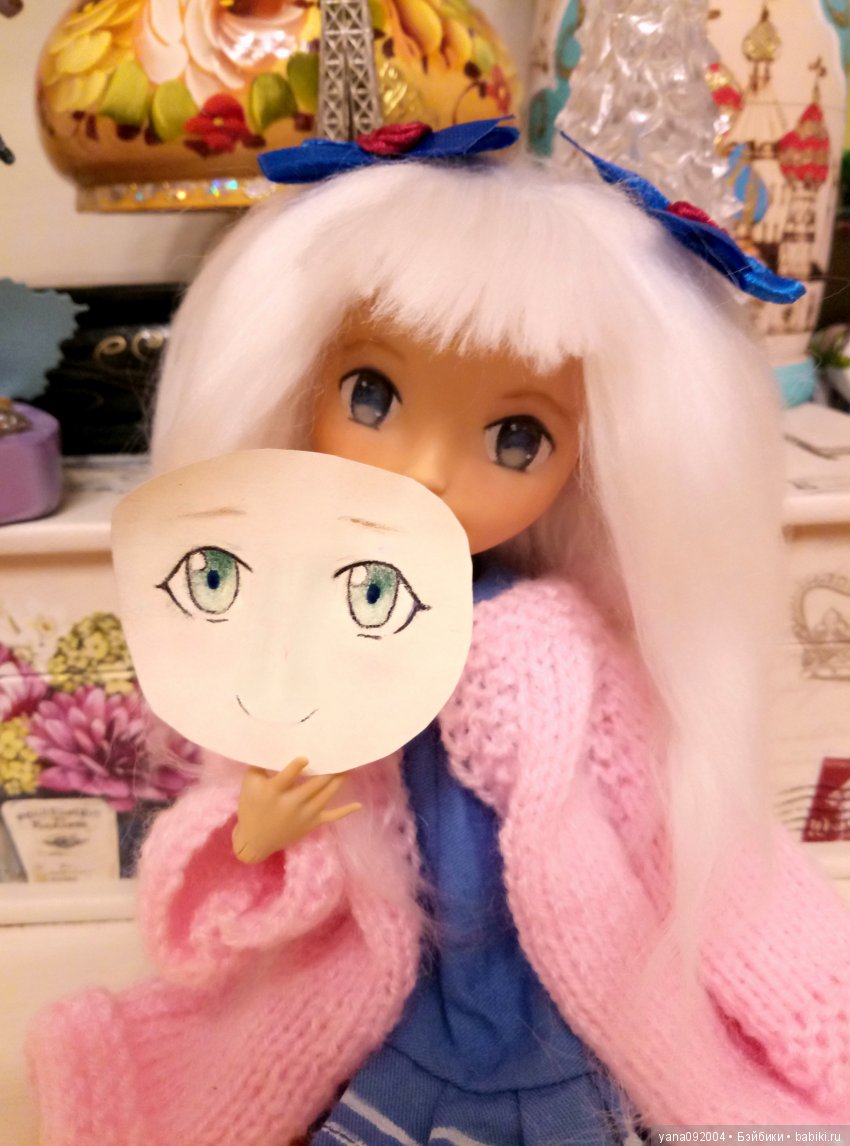 Мой первый ООАК. Первая аниме кукла в моей коллекции (фото 2)