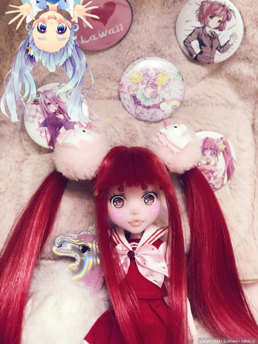 Аниме куклы - это моё — ООАК Monster High и Ever After High: репейнт (фото 5)