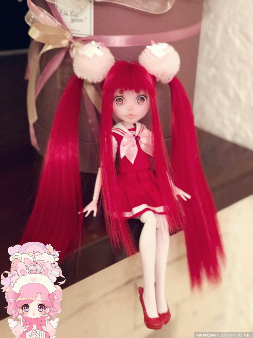 Аниме куклы - это моё — ООАК Monster High и Ever After High: репейнт (фото 6)