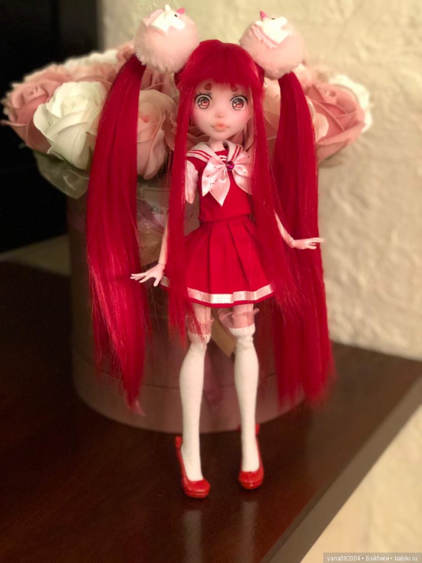 Аниме куклы - это моё — ООАК Monster High и Ever After High: репейнт (фото 7)