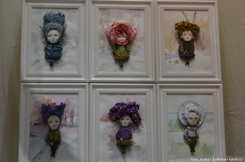 Мой фото-отчет с выставки "Искусство куклы" 2017