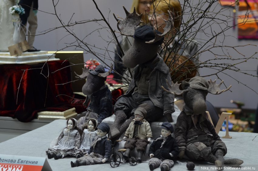 Мой фото-отчет с выставки "Искусство куклы" 2017