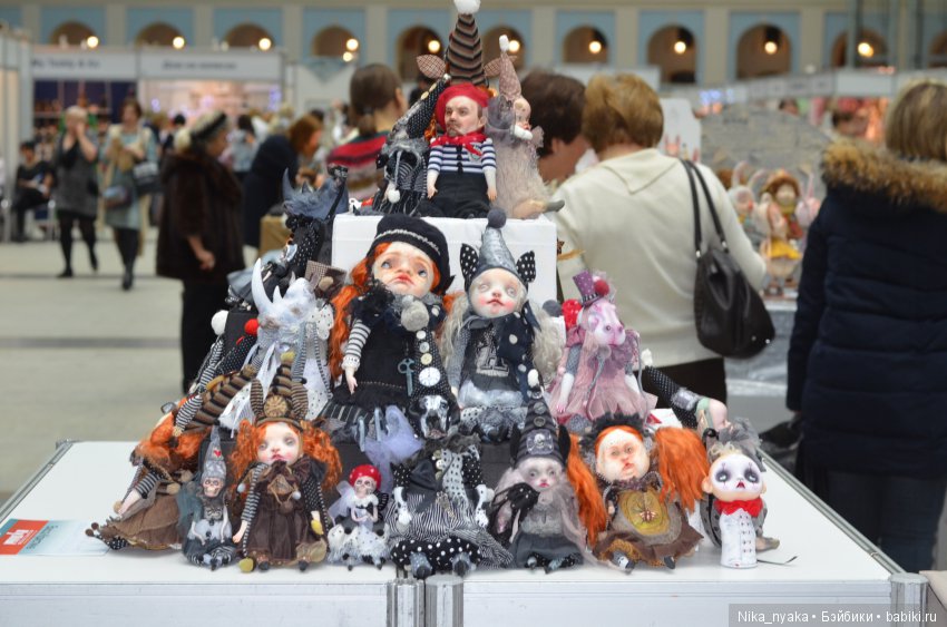 Мой фото-отчет с выставки "Искусство куклы" 2017