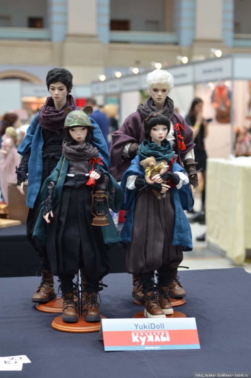 Мой фото-отчет с выставки "Искусство куклы" 2017