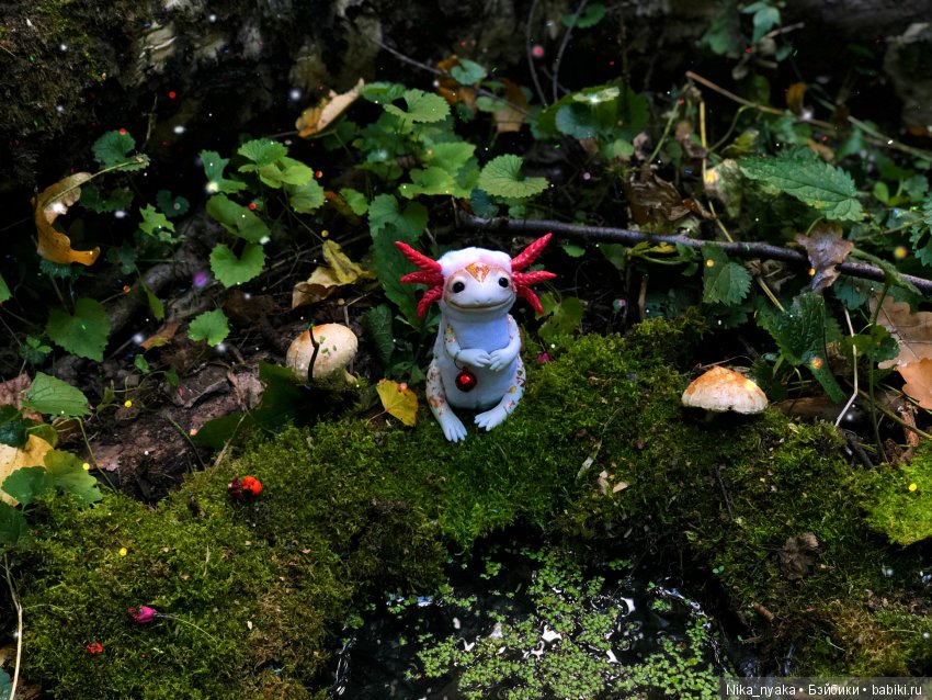 Как создать сказку — Игрушки в смешанной технике (мех и глина): Арт (фото 3)