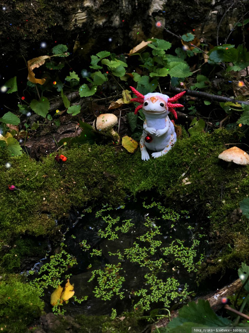 Как создать сказку — Игрушки в смешанной технике (мех и глина): Арт (фото 5)