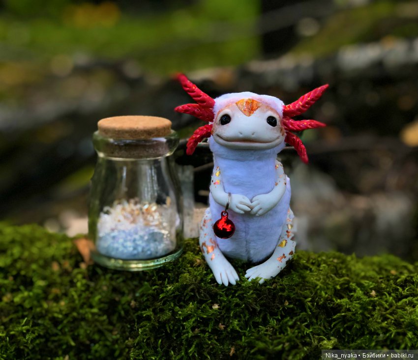 Как создать сказку — Игрушки в смешанной технике (мех и глина): Арт (фото 6)