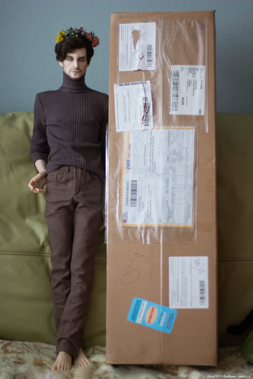 Моя Миша. Распаковка тела DollsTown (фото 3)