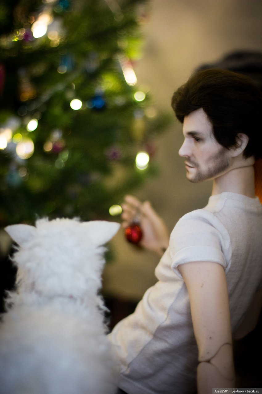 С рождеством — Гибридизация кукол BJD (БЖД): пересадка головы