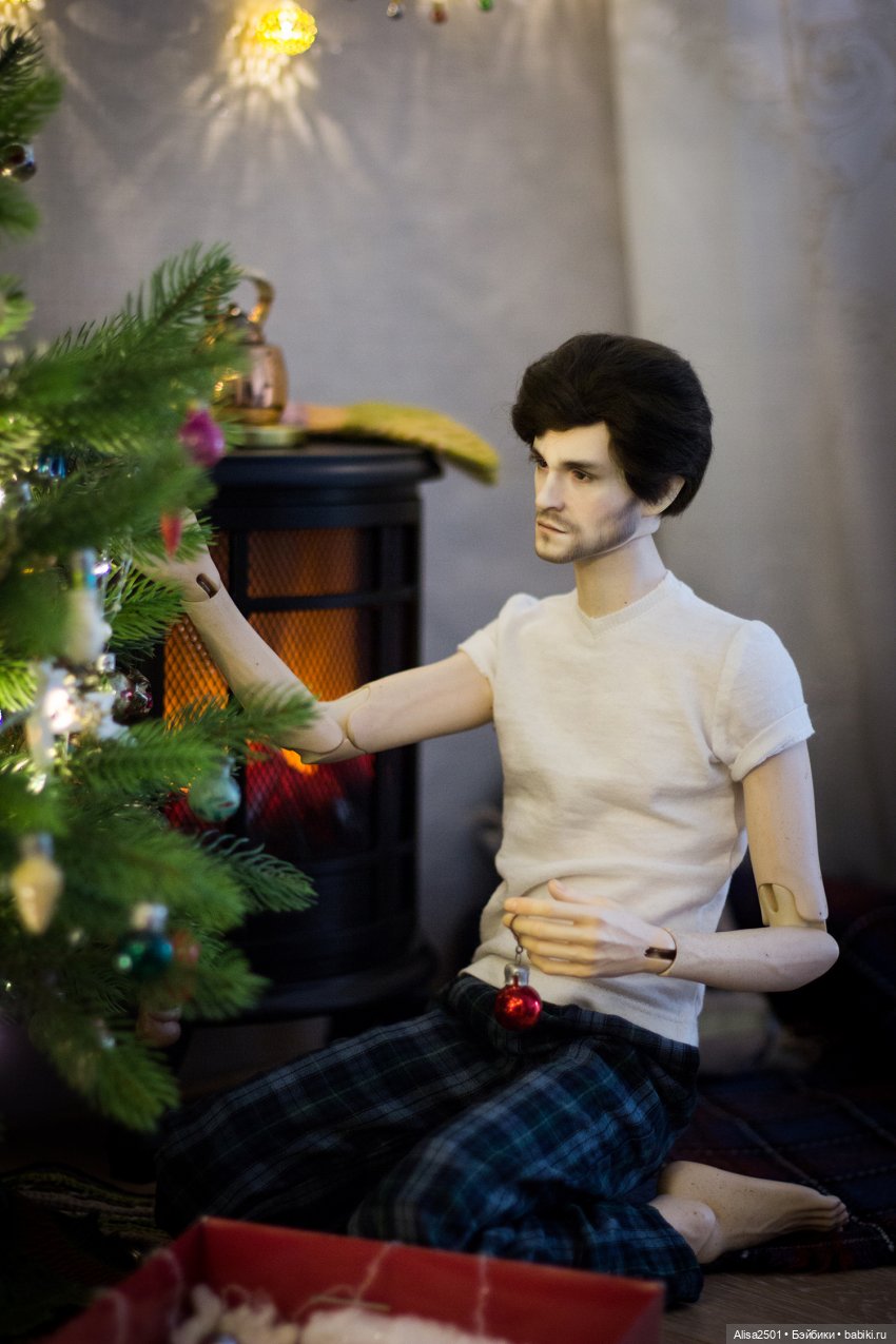 С рождеством — Гибридизация кукол BJD (БЖД): пересадка головы