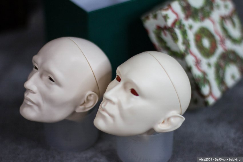 С рождеством — Гибридизация кукол BJD (БЖД): пересадка головы